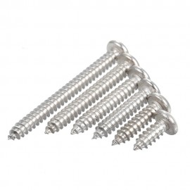 A2 DIN7981 #10 4.8mm 304 Stainless Steel Screw Countersunk Self Tapping Wood Screws 4.8mm*30mm