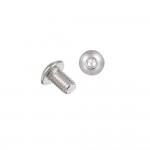 A2 IS07380 304 Stainless Steel Hex Screw Socket Button Bolts Screws M5*8