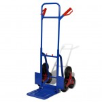 6-wheel Blue-red Sack Truck with 200 kg Capacity