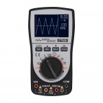 2-in-1 Intelligent Digital Oscilloscope Multimeter DC/AC Current Voltage Resistance Frequency Diode Tester 4000 Counts 200KHz Analog Bandwidth 200Ksps Maximum Real-Time Sampling Rate with Analog Bar Graph