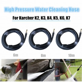 6m/8m/10m High Pressure Water Cleaning Hose for Karcher K2, K3, K4, K5 Garden Vehicle Clean Tools