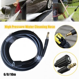 6m/8m/10m High Pressure Water Cleaning Hose for Karcher K2, K3, K4, K5 Garden Vehicle Clean Tools