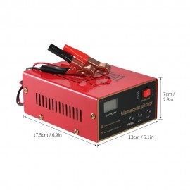 12V/24V Intelligent Automatic LED Charger Pulse Repair Type Maintainer for Lead Acid Battery and Lithium Battery 140W AC110V