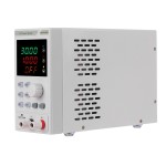 110V 0-30V 0-10A Programmable DC Power Supply Power Regulator 4-digit LED Display Voltage and Current Mini Regulated Power Supply with Alligator Leads