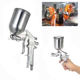 400ML Professional Gravity Feed Spray Gun Paint Sprayer Airbrush Set Stainless Steel 1.5mm Nozzle Auto Cars Painting for Spot Repair Face Paint